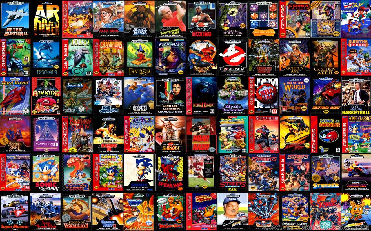 Megadrive roms full collection download